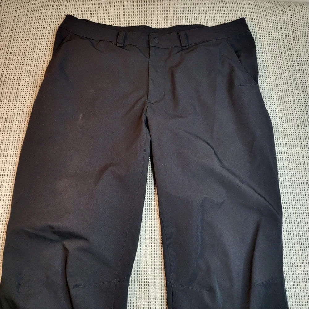 The North Face Pants‎ Mens 36x32 Black Rain Shell Outdoor Hiking Straight Leg